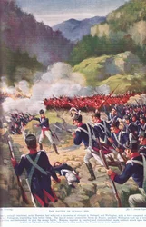 La bataille de Bussaco, vers 1910